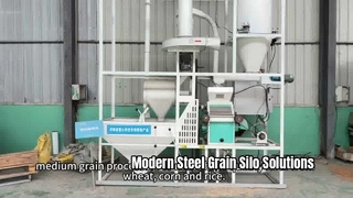 Thiết bị thông minh công nghệ cao – Màn hình toàn cảnh của bộ phận xay xát gạo tích hợp