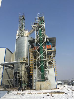 Máy sấy ngô bền công nghiệp Máy sấy ngô khí nóng sạch Trung bình sưởi ấm cho sấy khô quy mô lớn