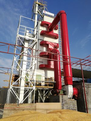 Các thành phần thép không gỉ Máy sấy ngũ cốc Sấy đồng nhất và điều khiển thông minh để chống ăn mòn