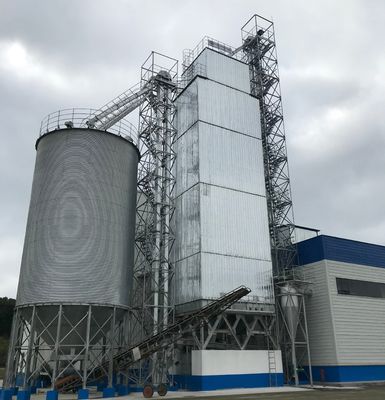 Máy sấy gạo màn hình cảm ứng trực quan Capacity xử lý 100-800 t/d Heat consumption 5000-7000 kJ/kg Smart automation