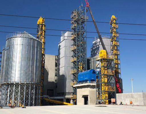 Máy sấy gạo tiên tiến để giảm độ ẩm 3-15% và dung lượng xử lý 100-800 t/ngày