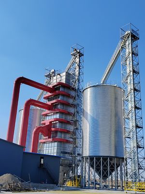 Nhiệt độ không khí nóng C 65 ∼ 160 Thiết bị sấy khô ngũ cốc tùy chỉnh cho nhu cầu kinh doanh