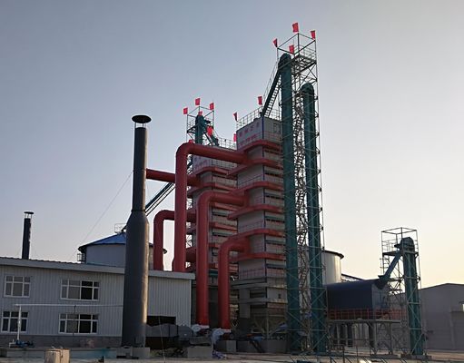 Hệ thống làm khô ngô công nghiệp tiết kiệm năng lượng với nhiệt độ không khí nóng C 65-160 và tỷ lệ nghiền tăng % ≤0.5