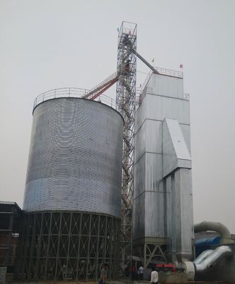 Máy sấy ngô công suất cao với nhiệt không khí nóng sạch