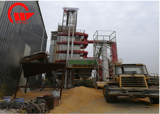 Máy sấy ngô điện bằng chứng thời tiết cho công suất 200 tấn ngoài trời