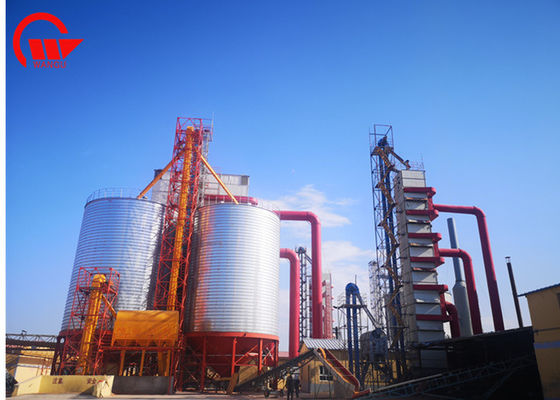 Continuous Flow Grain Dryer with 100–1500 TPD Capacity  High-Yield Energy-Saving Grain Drying Equipment